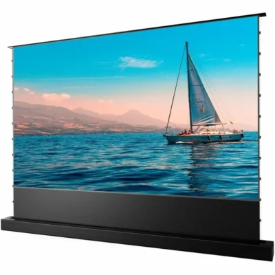 120” Unbreakable ALR-F220C Motorized Floor-Rising UST Projector Screen