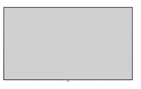Unbreakable Zero Edge Pure Gray Projector Screen