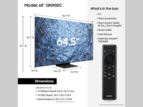 65” Unbreakable Neo QLED 4K Smart TV - Image 4