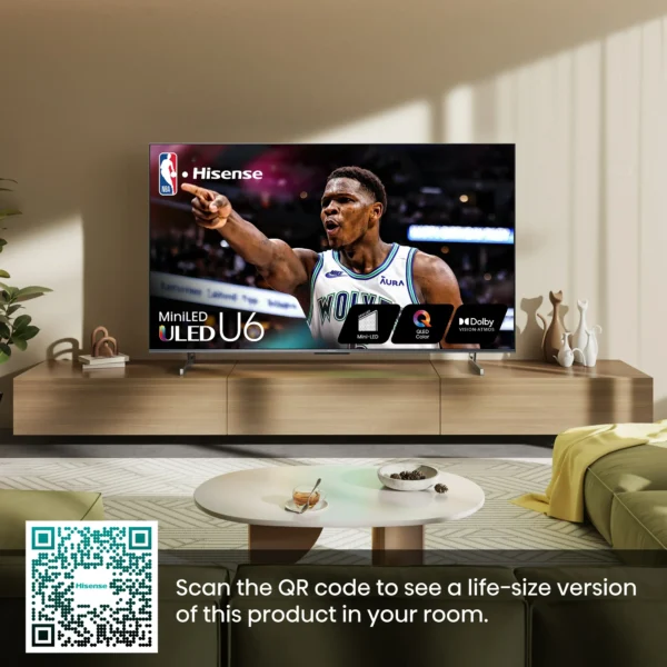 Hisense 85” Unbreakable Mini-LED 4K Smart TV - Image 3