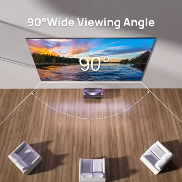 120” Unbreakable ALR D-120 Daylight UST Projector Screen – 4K/8K HDR, 3D - Image 7